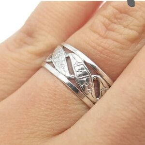 Antique Uncas 925 Sterling Silver Ring